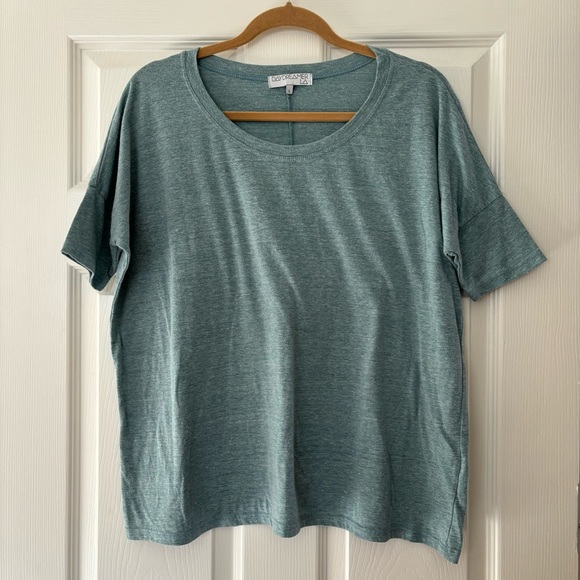 Daydreamer LA Basic Oversized Short Sleeve Tee Womens Small Blue - Picture 3 of 7